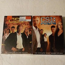 CSI Miami Seasons 1 &amp; 2 Dvd Season Set Lot - £10.93 GBP