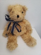 1991 Ty Classic Bear Plush Stuffed Animal Tan Shaggy 18&quot; - £23.35 GBP