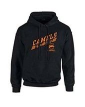 NCAA Campbell Fighting Camels 50/50 Blend 8oz. Hooded Sweatshirt - Small (Black) - $22.07