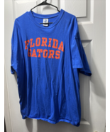 FLORIDA GATORS New Agenda T SHIRT Size 2XL Blue with Orange - $14.01