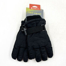 Tek Gear Warm Tek Boys Ski Gloves Size 4-7 Black Thinsulate Winter NEW - £11.90 GBP
