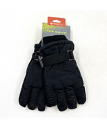 Tek Gear Warm Tek Boys Ski Gloves Size 4-7 Black Thinsulate Winter NEW - $282.25 MXN
