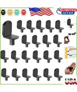 Versatile Black Shelf Pins (60 Pack) - Easy-Install for Cabinets and Boo... - $26.56 CAD