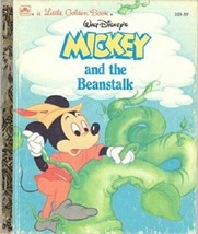 Walt Disney&#39;s Mickey Und The Beanstalk (A Little Golden Buch) - £7.83 GBP