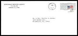 US Cover - Hungarian Services Agency, Clifton, New Jersey to Brookhaven,... - $2.96