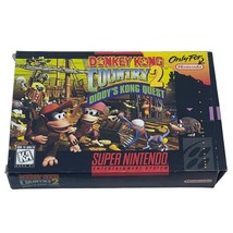 Donkey Kong Country 2 Super Nintendo Complete - £263.38 GBP