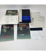 Flight Simulator II Commodore 64 Cassette Version With Manuals SubLogic C64 - £43.88 GBP