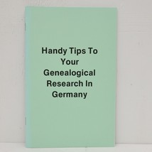 Handy Tips To Your Genealogical Research in Germany Booklet Paperback - £6.37 GBP
