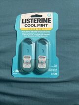 Listerine Pocketmist Oral Care Bad Breath Mist Spray Cool Mint Flavor 2 ... - $19.79