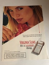 1996 Virginia Slims Cigarettes Vintage Print Ad Advertisement pa16u - £6.22 GBP