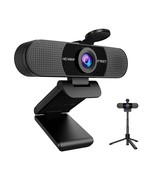 C960 Webcam With Tripod, 1080P Webcam With Microphone, Adjustable Height... - £58.18 GBP
