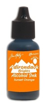 Ranger Adirondack Brights Alcohol Ink .5 Ounce Sunset Orange Tab 25542 - £14.34 GBP