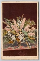 Williamsburg VA Dried Flower Arrangement In Governors Palace Postcard B43 - $6.95