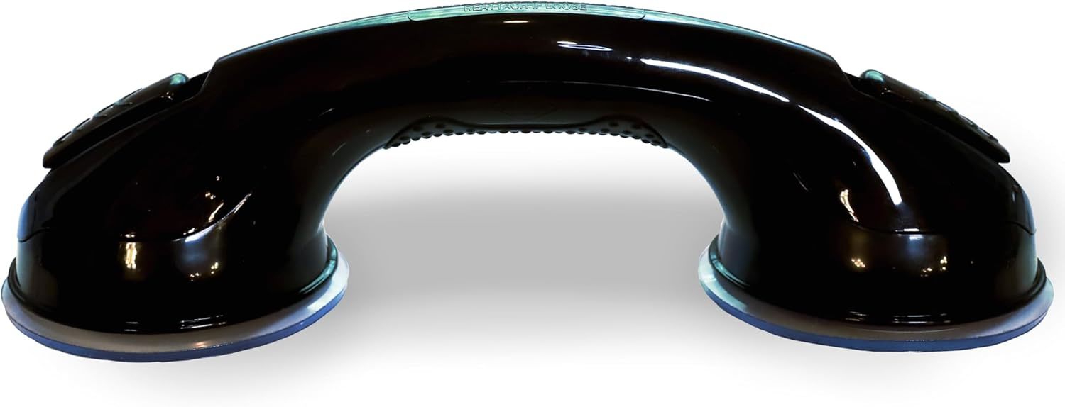 The 12-Inch Safety Bathroom Grab Bar Handle, In All Black, Is Part Of The - $31.99