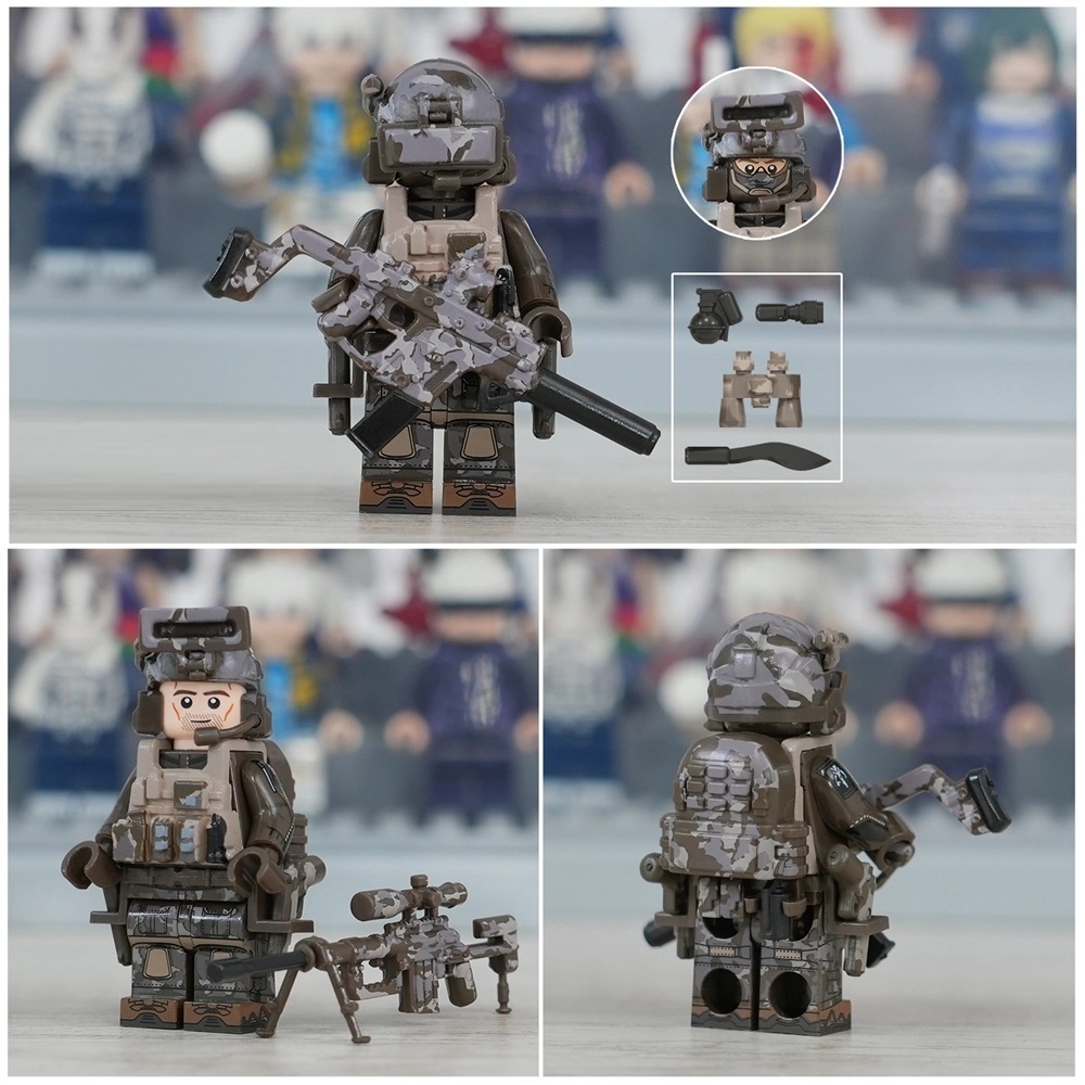 Russian Special Operations Forces (SSO) Lego Compatible Minifigure Bricks Toys