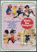 WHAT&#39;s NEW PUSSYCAT? (dvd) *NEW* Woody Allen, Peter Sellers, deleted title - £19.97 GBP