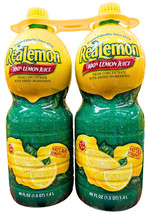 ReaLemon 100% Lemon Juice 2 x 48 Fl Oz Bottles EXP 05/2026 - $351.85 MXN