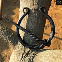 NauticalMart Twisted Medieval Cloak Pin Iron Pennanular Brooch - £15.98 GBP