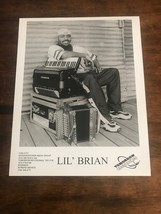 Vintage Lil’ Brian Press Promotional Photo 8x10 - $154.02 MXN