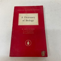 A Dictionary Of Biology Personal Development Paperback Book M. Abercrombie 1960 - £5.05 GBP