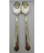 Pr. Oneida ROGERS 1881 SURF CLUB SILVERPLATE 8 1/4&quot; SOLID SERVING SPOON - $19.95