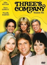 Threes Company Season 6 Video Vid NTSC Region 1 USA Digital Versatile Disc - £9.31 GBP