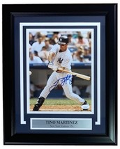 Tino Martinez Signed Framed 8x10 New York Yankees Photo JSA - £83.89 GBP