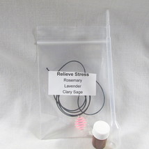 Relieve Stress Aromatherapy Hanging Pendant Kit Essential Oils Natural OriginalC - £14.81 GBP