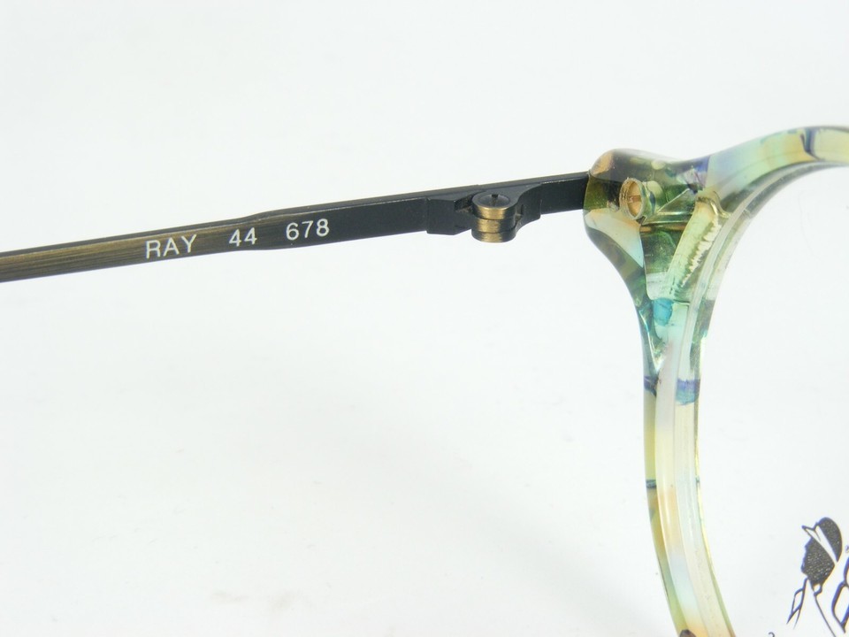 Vintage LE CLUB Actif RAY 44 678 MULTICOLOR EYEGLASSES GLASSES 44-14-140mm Italy Item image 9