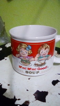 Campbell&#39;s Soup 1993 Mug with Directions for use on side EUC - $20.00