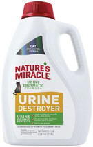 Natures Miracle Just For Cats Urine Destroyer 2 gallon (2 x 1 gal) Natures Mirac - £86.92 GBP