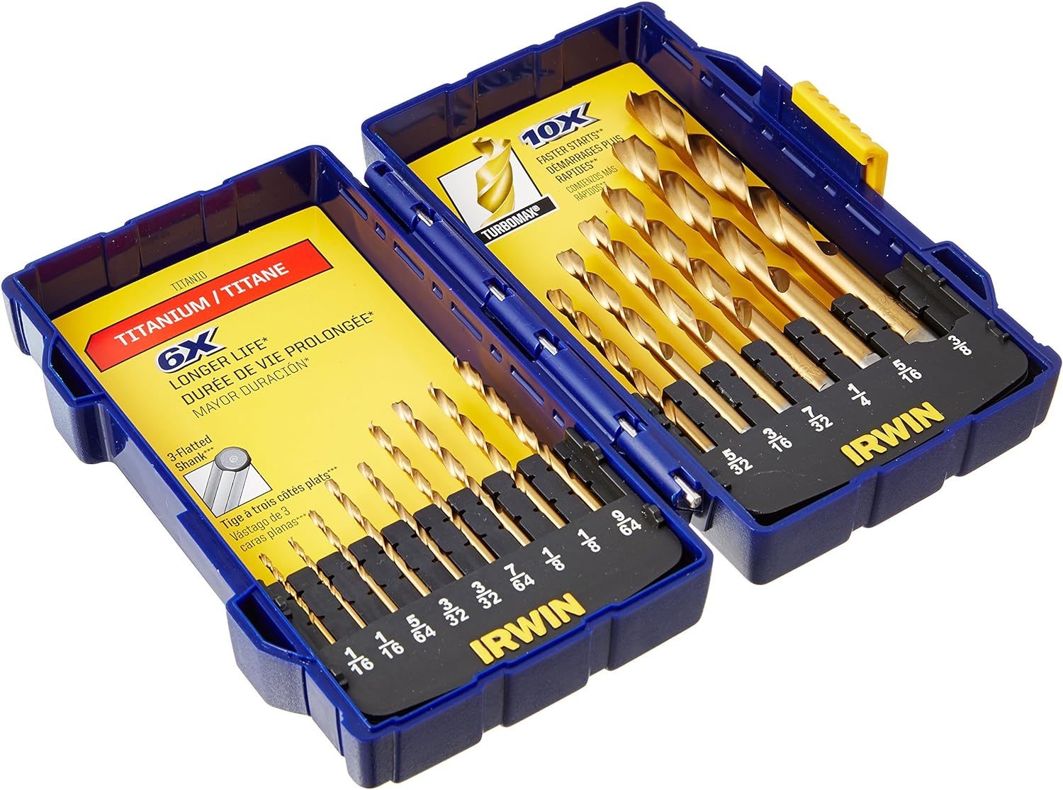 Irwin Tools Irwin Industrial Tools 3018009 Tin Turbomax Pro Drill Bit, P... - $33.96