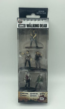 Nano Metalfigs The Walking Dead 5 Pack B Jada Toys Daryl Glenn Negan Walker 4&amp;3 - £8.34 GBP