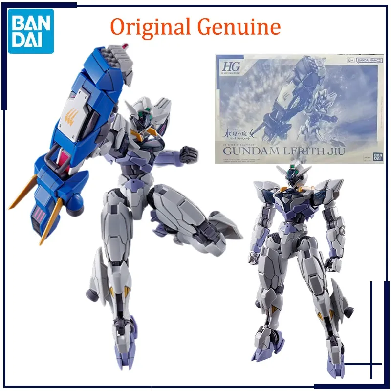 Original Genuine Bandai Anime Gundam Lfrith Jiu Hg 1/144 Assembly Model Toys - £64.11 GBP