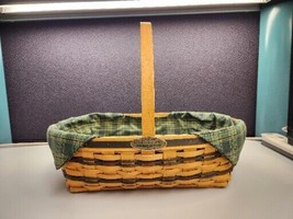 LONGABERGER 1998 Hospitality Basket with Fabric Liner Traditions Collection - $25.65
