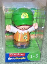 Fisher Price Little People RECYCLE WORKER Figure New - $4.83
