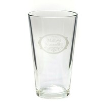Au Maitre Brasseur Brewery Beer Glass Quebec Canada - £9.36 GBP