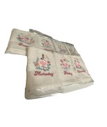 Dishtowels Pink Flamingos Days of the Week Tea Towels 100% Cotton 32&quot; x ... - $81.21 CAD
