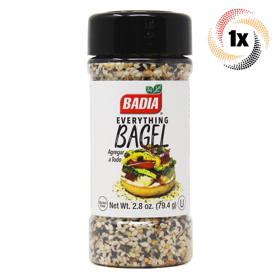 1x Shaker Badia Everything Bagel Seasoning | 2.8oz | Gluten Free &amp; No MSG - $9.23