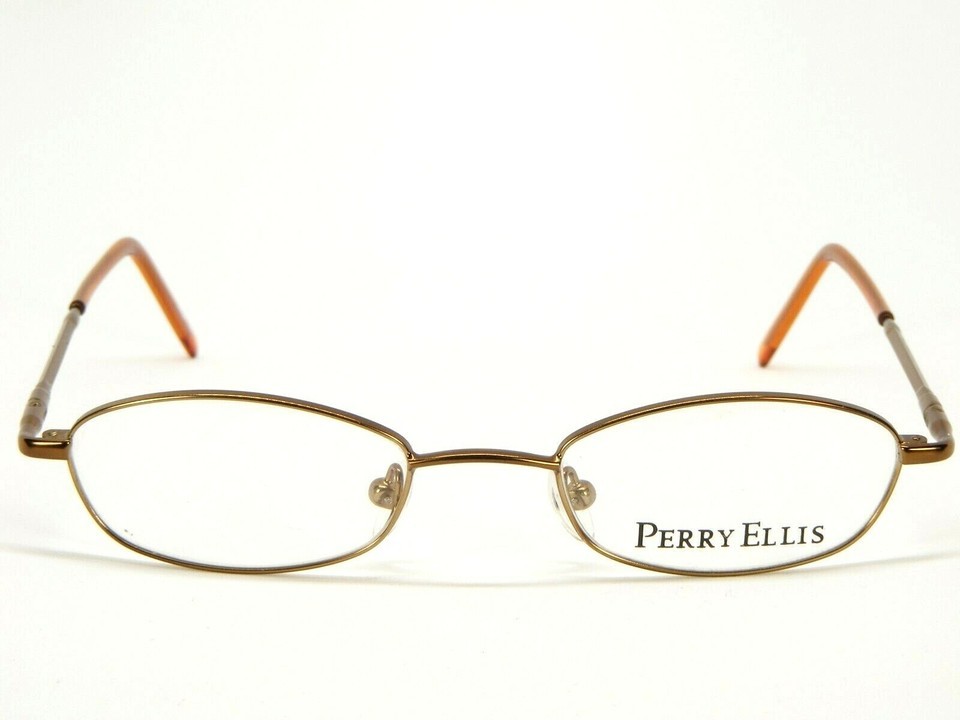 PERRY ELLIS PE-ASPEN-1 BRONZE EYEGLASSES GLASSES METAL FRAME ASPEN 45-18-130mm Item image 2