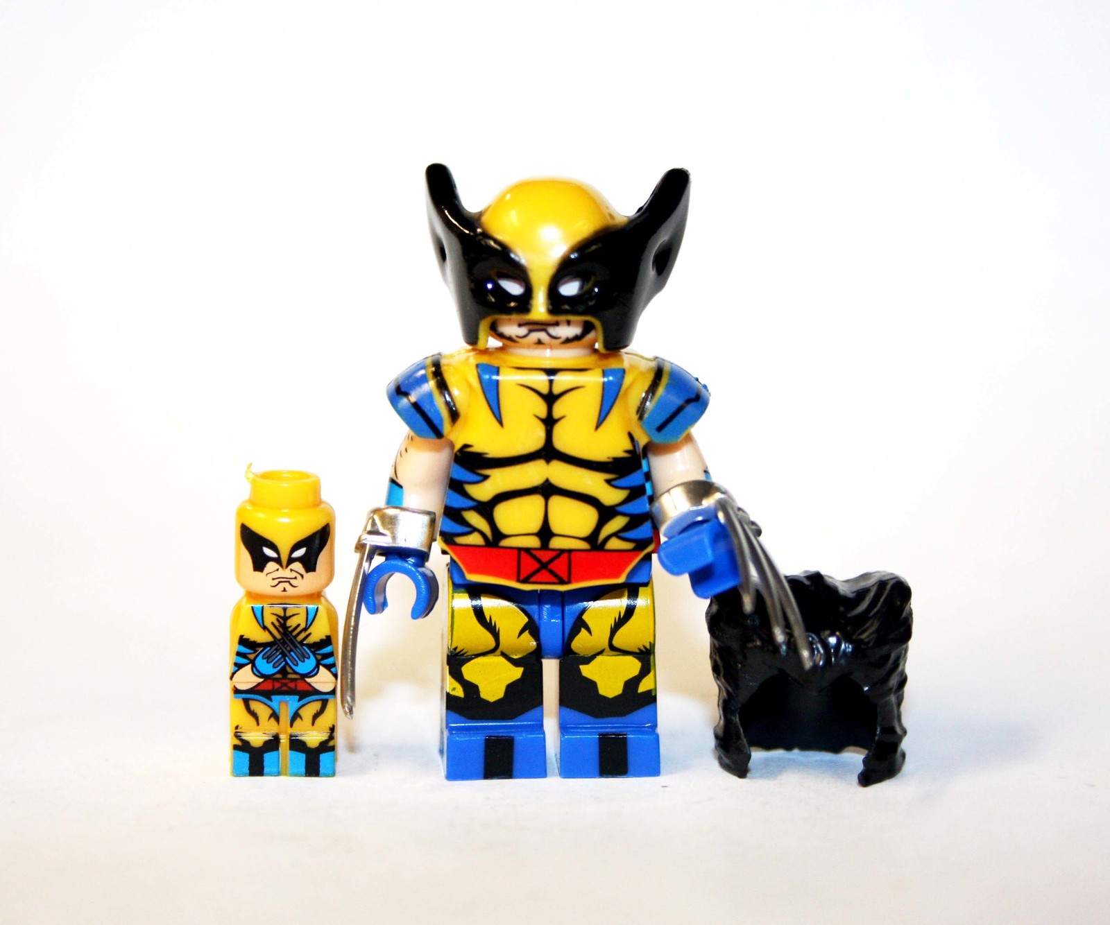 Wolverine Blocking Minifigure Wolverine Astonishing Marvel X-Men Bulk Block - LEGO (R ...