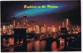 Postcard Baghdad On The Hudson City Of Cities New York City NY - $2.96