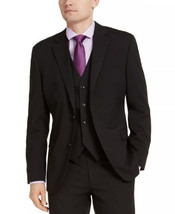 ALFANI Men&#39;s Classic-Fit Stretch Solid Black Suit Separates Jacket 42S New $360 - £66.94 GBP