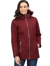 Regatta Damen Mylapink Wasserfest Isolierte Jacke - Rotwein UK 10 (ccc340) - $37.71