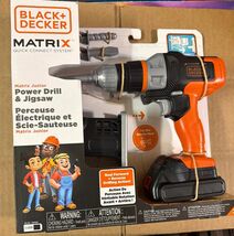 BLACK+DECKER Matrix Junior Power Drill &amp; Jigsaw Toy Set - $28.21