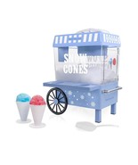 Vintage Blue Countertop Snow Cone Maker Makes 20 Icy Treats (a) - £158.26 GBP