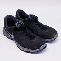 Nike Mens Revolution 2 Size 8 554953-002 Black &amp; Gray Running Shoes Sneakers - £22.06 GBP
