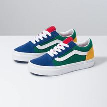 VANS kidz Old Skool ELAS Yacht Club Green/Blue/Yellow/Red size / 6.5 TD - £35.97 GBP