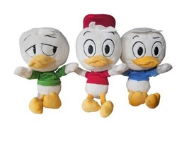 Disney Huey Dewey And Louie Plush Lot Of 3 Stuffed Animals 2017 DuckTale... - £45.39 GBP