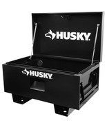 Husky Tool Storage 32 in. W Black Steel Job Site Toolbox Safety Ground M... - £129.82 GBP